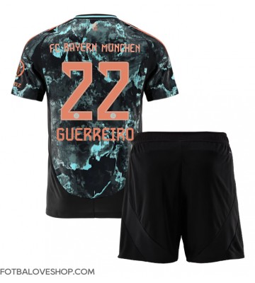 Bayern Munich Raphael Guerreiro #22 Dětské Venkovní Dres 2024-25 Krátký Rukáv (+ trenýrky)